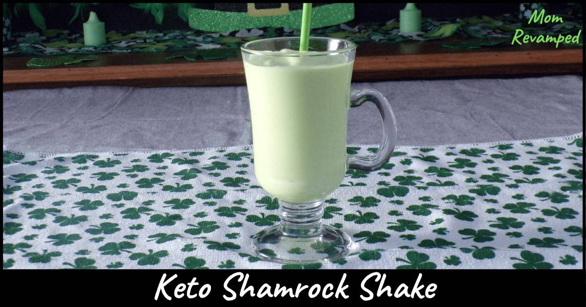 Keto Shamrock Shake No Avocado Or Ice Cream Needed Mom Revamped